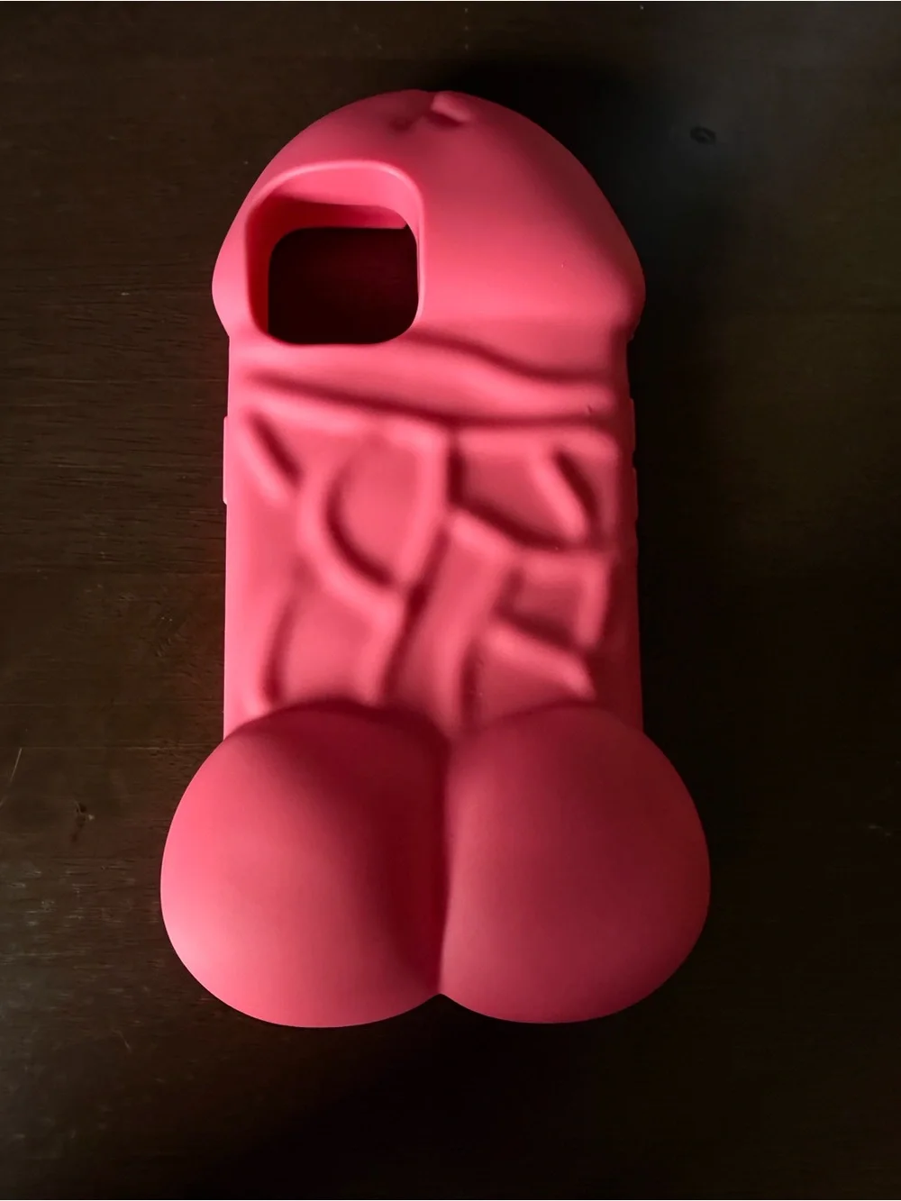 ADULTS ONLY Pink Silicone NSFW Phone Case - Compatible Accessory